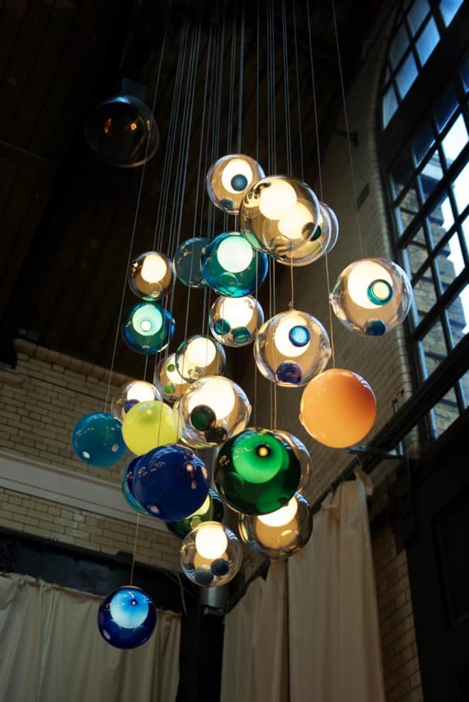 bocci glass lighting ball light lamp pendant chandeliers contemporary wonderfully magical bubble manufacturing lights globe chandelier series modern lampen blown