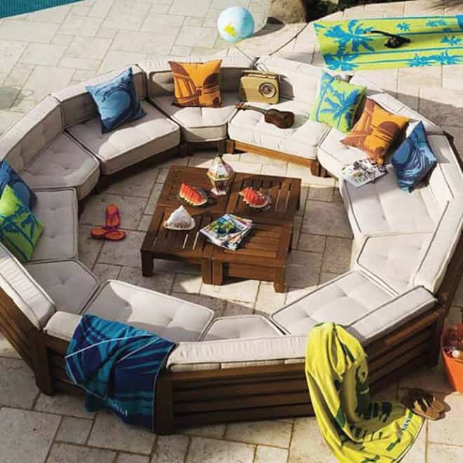 Circle Outdoor Patio Furniture
