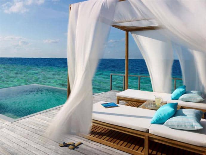 Dusit Thani Maldives- 360-degree of Coral Reef, Turquoise Water ...