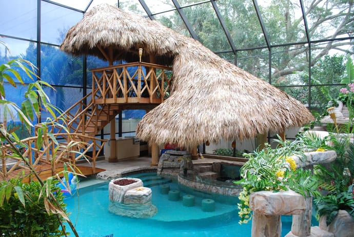 Tiki Hut - Change Your Pool into a Tropical Paradise ...