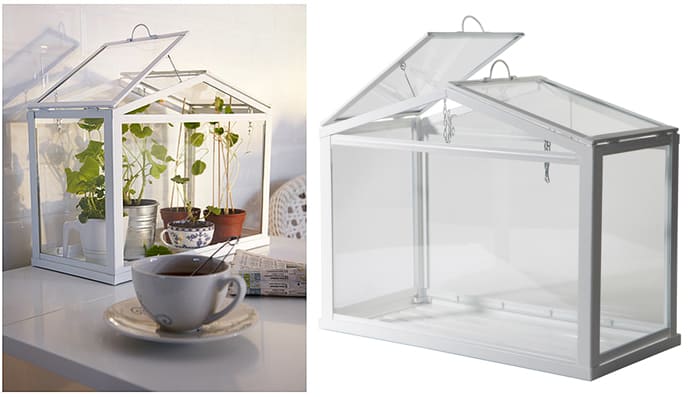ikea mini greenhouse