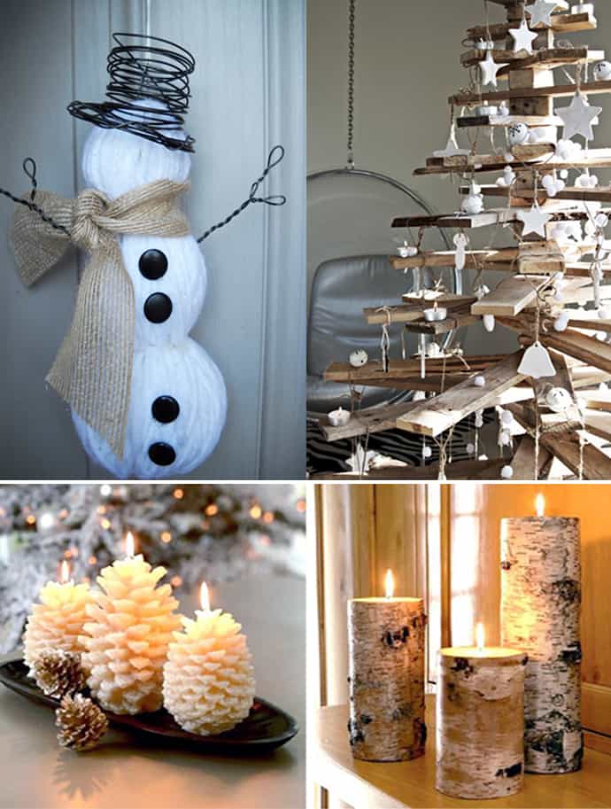 20 Natural Christmas Decorations for a Lovely Home | DesignRulz