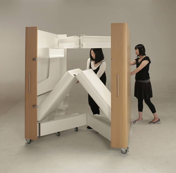 Space Saving Furniture: Compact Kitchen, Guest Room And Office ...
