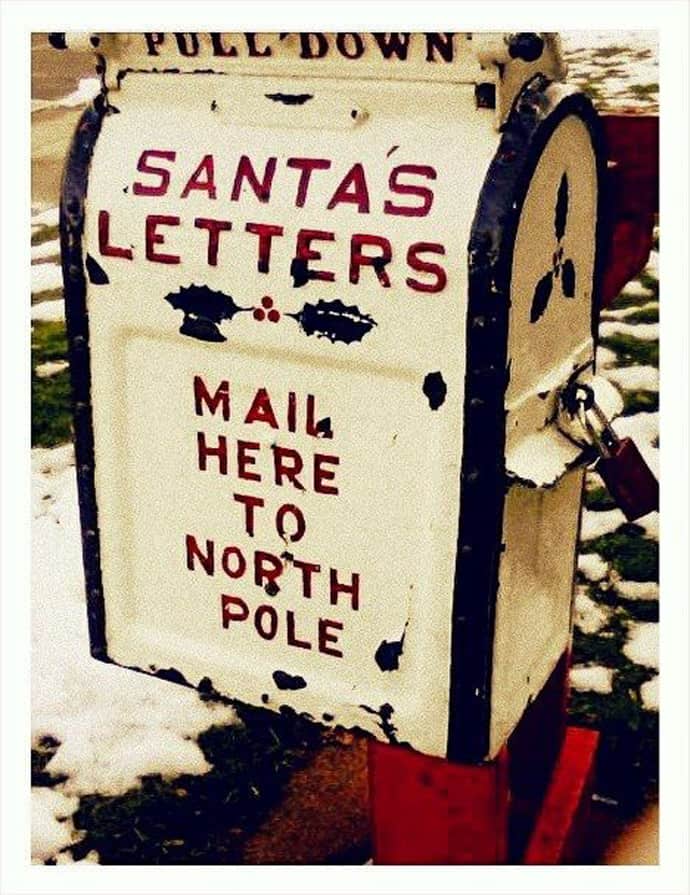 mailbox christmas fairy tale santa letter dress box letters pole north mail letterbox stamps decorations mailboxes designrulz neighborhood into postal