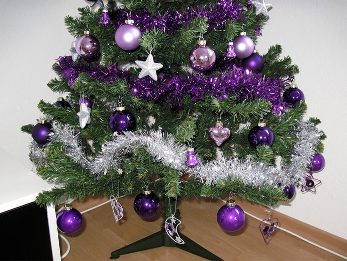 PURPLE CHRISTMAS TREE designrulz 005 10 Top Ideas For 2015 Christmas Trees