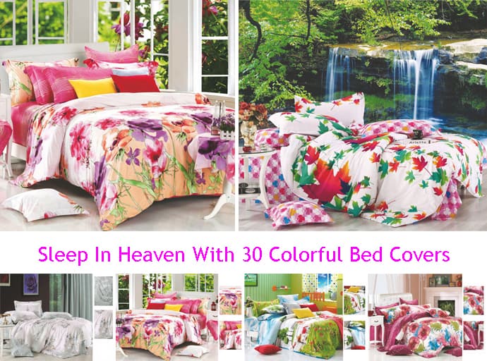Sleep In Heaven With 30 Colorful Bed Covers | DesignRulz