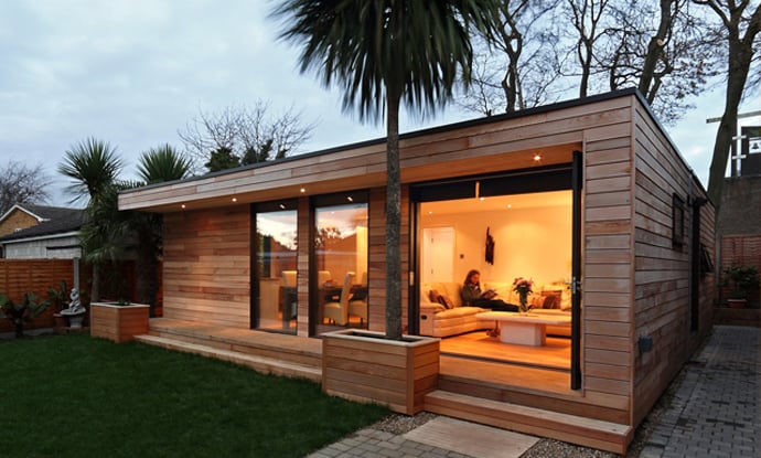 Modern and Eco-friendly Garden Office - An Ideal Solution 