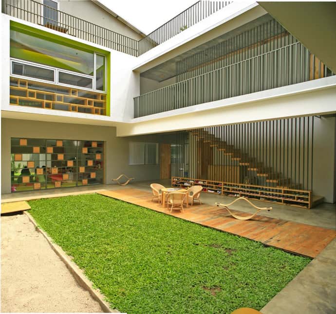 Modern Kindergarten in Jakarta, Indonesia | DesignRulz