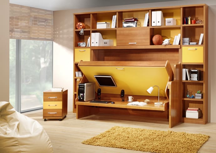 15 Cool Murphy Beds for Decorating Smaller Rooms