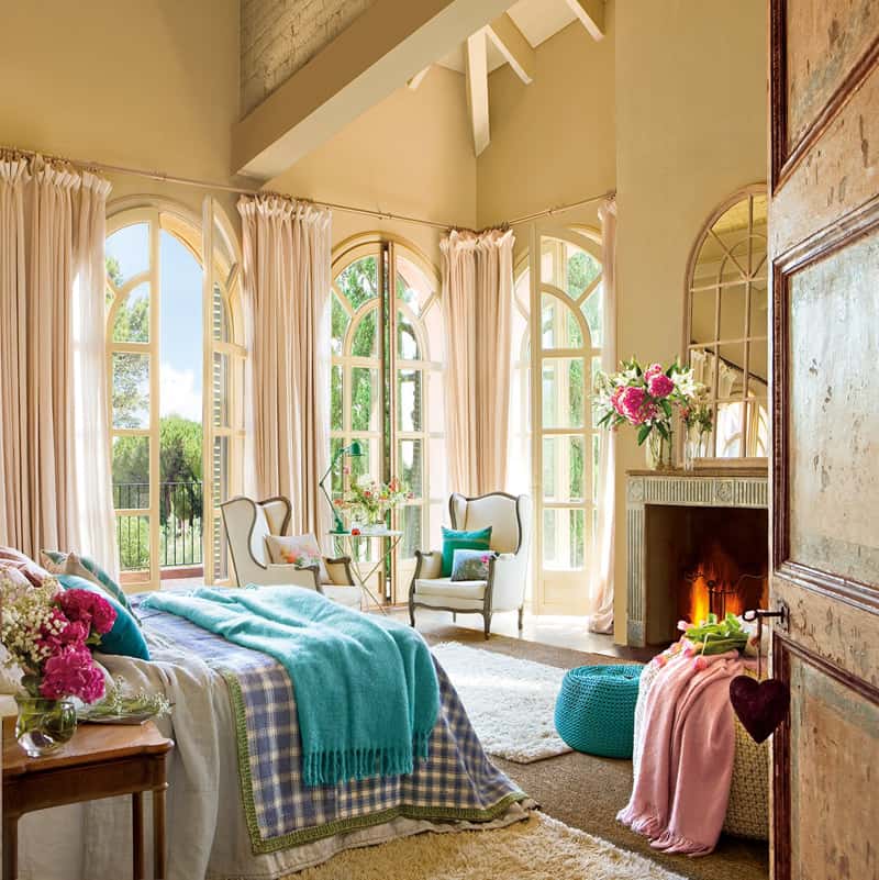 bedroom romantic stylish designrulz