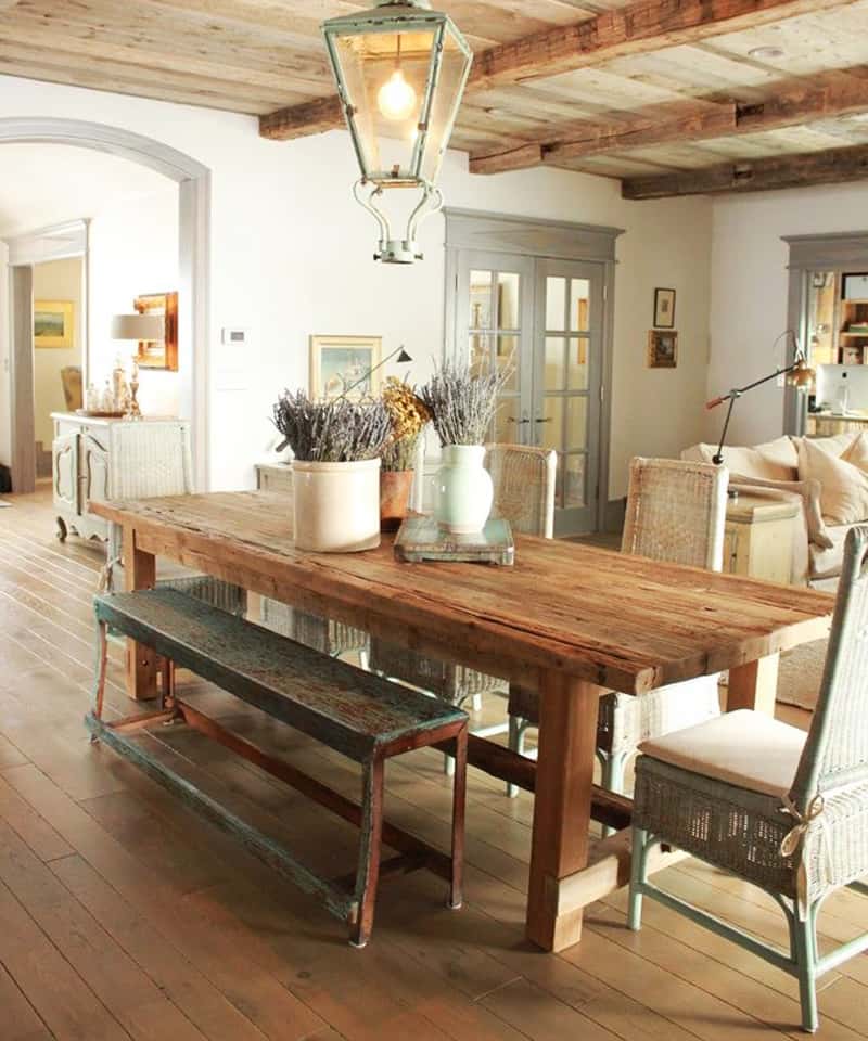 30 Kitchen Tables With Bench Seats Design Ideas | DesignRulz