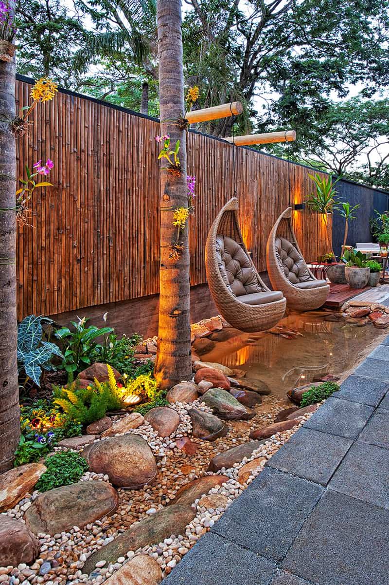 20 Sloped Backyard Design Ideas