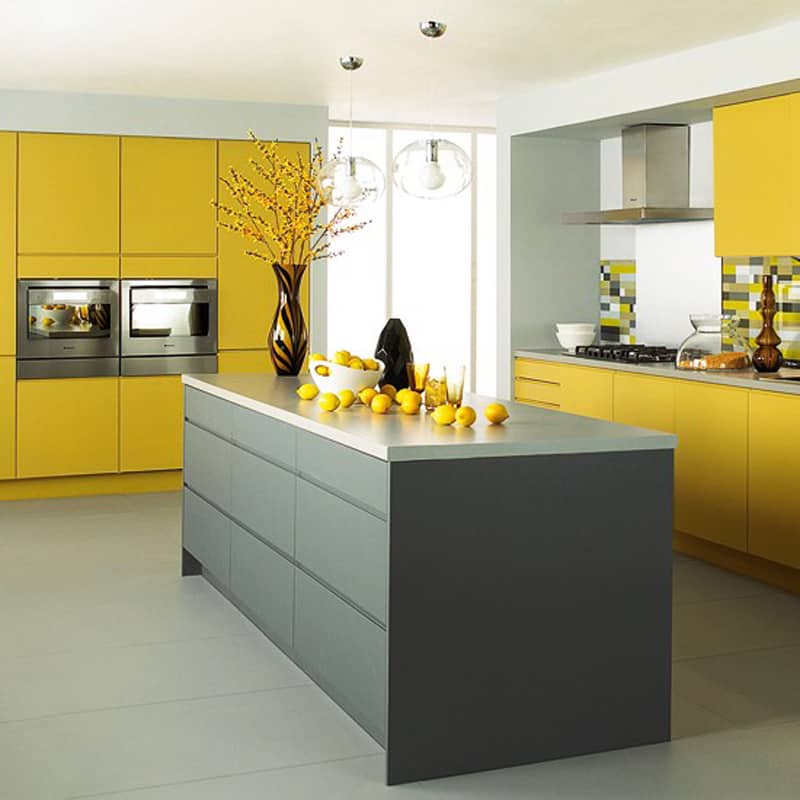 25 Modern Yellow Kitchen Designs