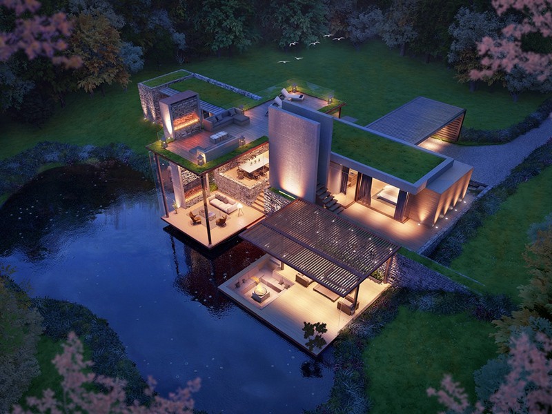 A Set Of Extraordinary Villas with a Modern Architecture   DesignRulz.com