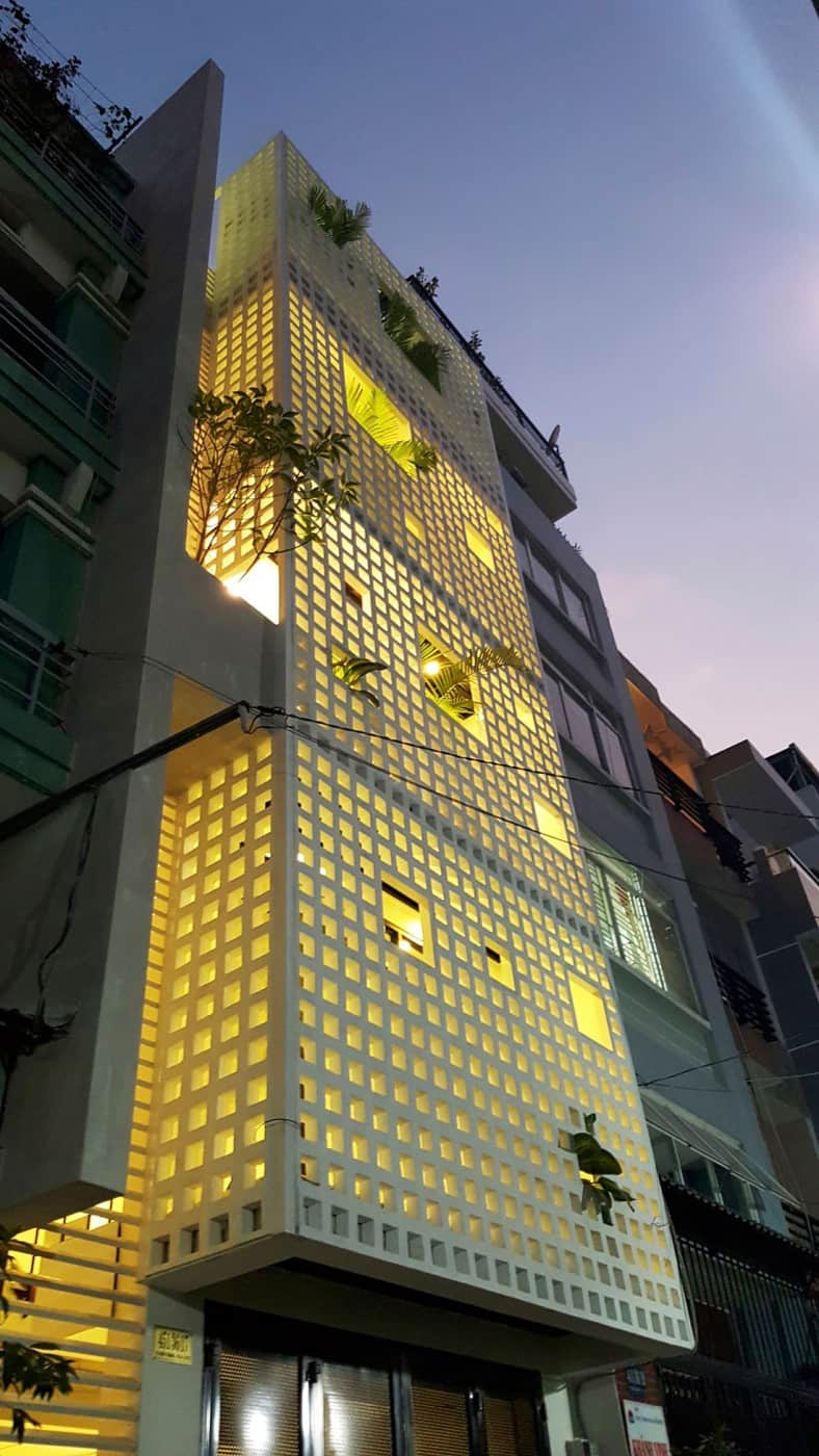 Smart Solution For Tiny Spaces: Vertical Home, Vietnam   DesignRulz.com