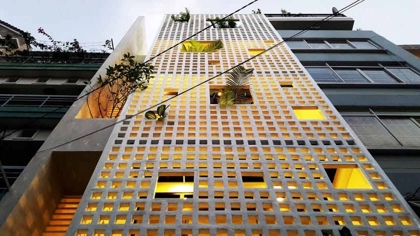 Smart Solution For Tiny Spaces: Vertical Home, Vietnam   DesignRulz.com