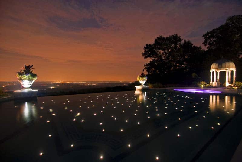 30 beautiful swimming pool lighting ideas