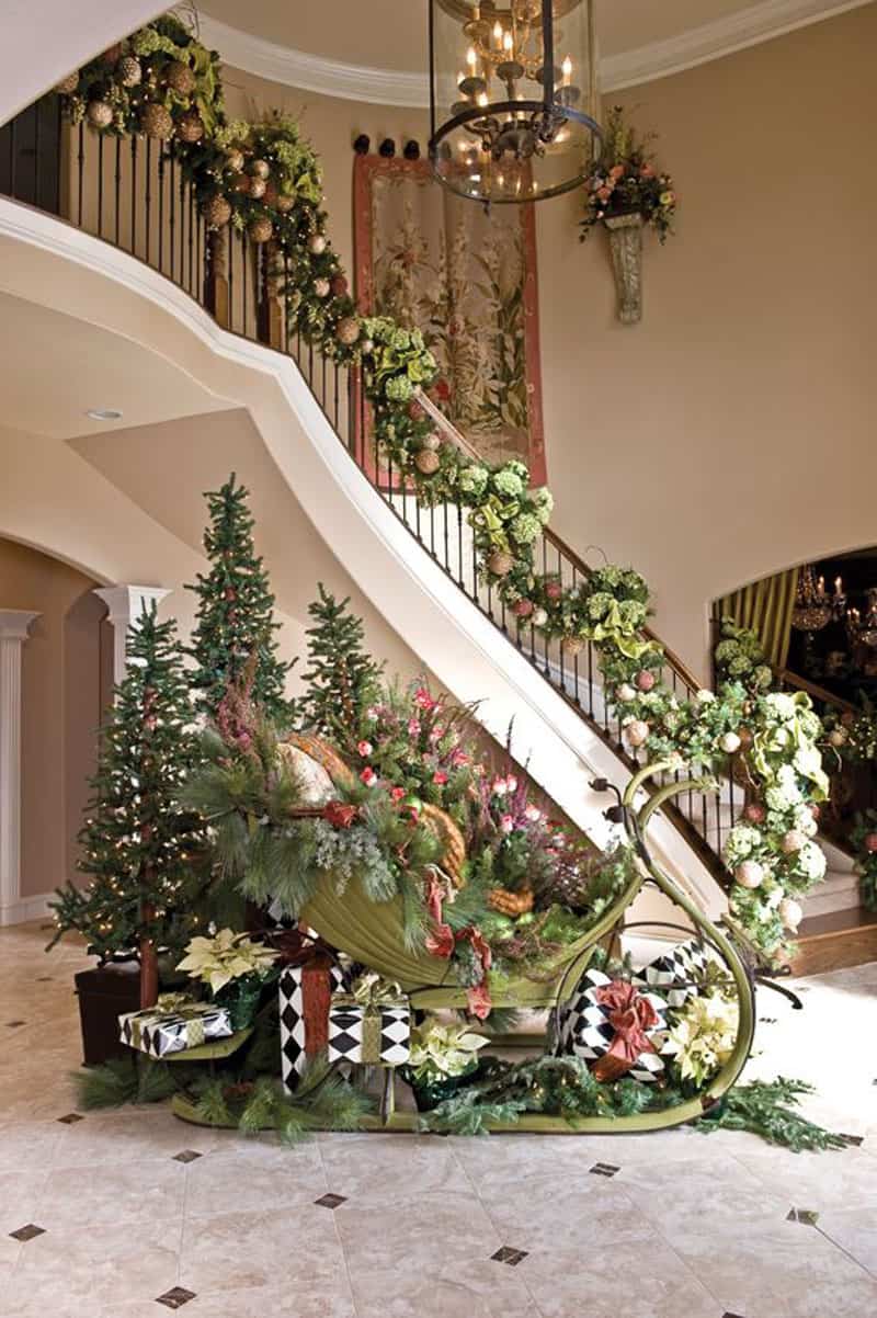40 Stunning Christmas Porch Ideas   DesignRulz.com
