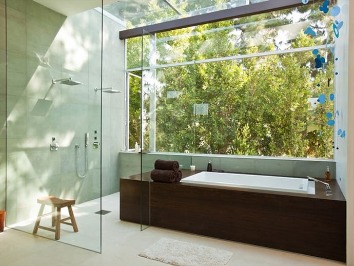 25 Transparent Bathrooms That Cure Your Shyness | DesignRulz
