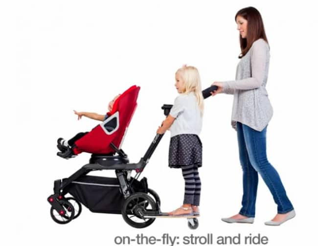 orbit double stroller