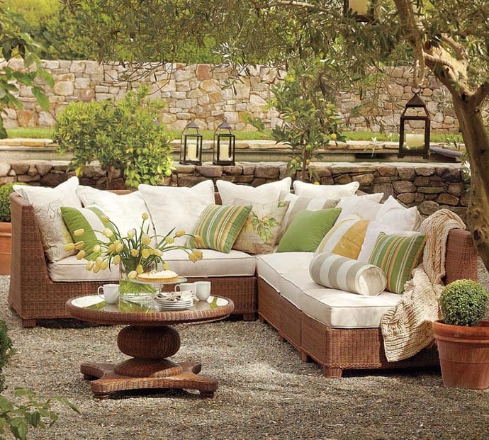 15 Awesome Design Outdoor Garden Furniture Ideas