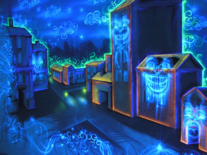 glow in the dark room decorations