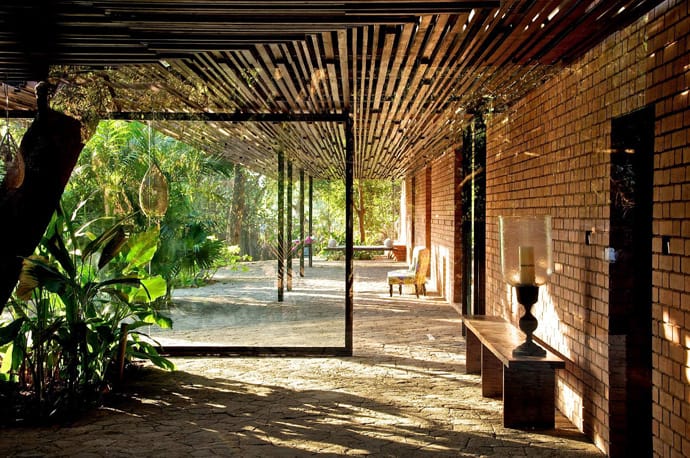 The Brick Kiln House by SPASM Design Architects, India