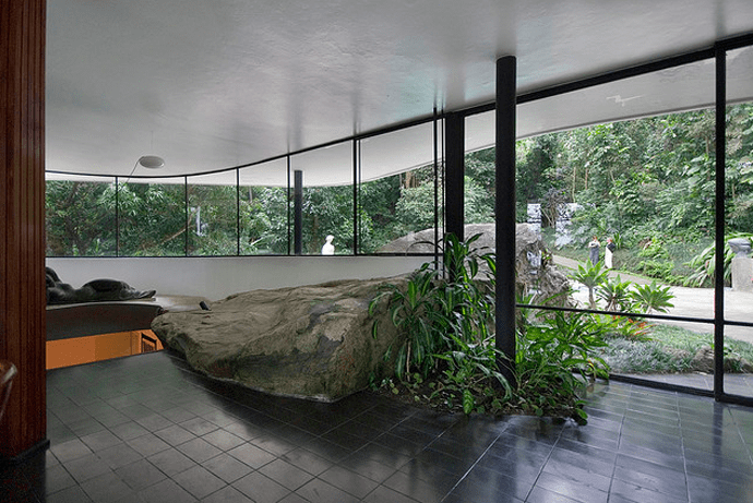 Oscar Niemeyer’s Casa de Canoas, Rio de Janeiro, Brazil