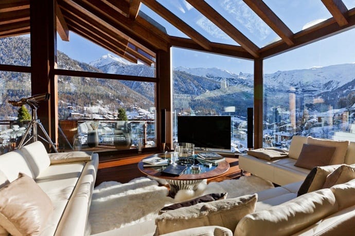 Six Star Luxury Boutique Chalet Zermatt Peak designrulz (11)