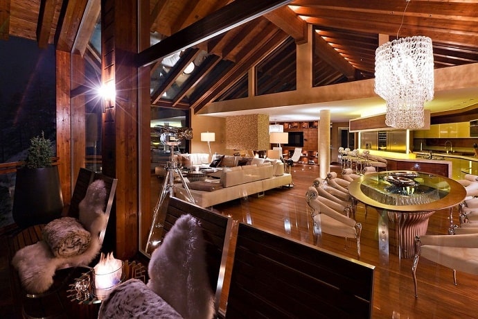 Six Star Luxury Boutique Chalet Zermatt Peak designrulz (14)