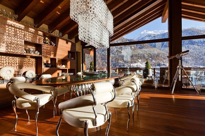 Six Star Luxury Boutique Chalet Zermatt Peak designrulz (17)