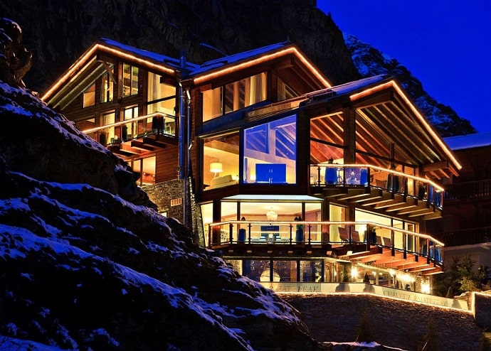 Six Star Luxury Boutique Chalet Zermatt Peak designrulz (2)