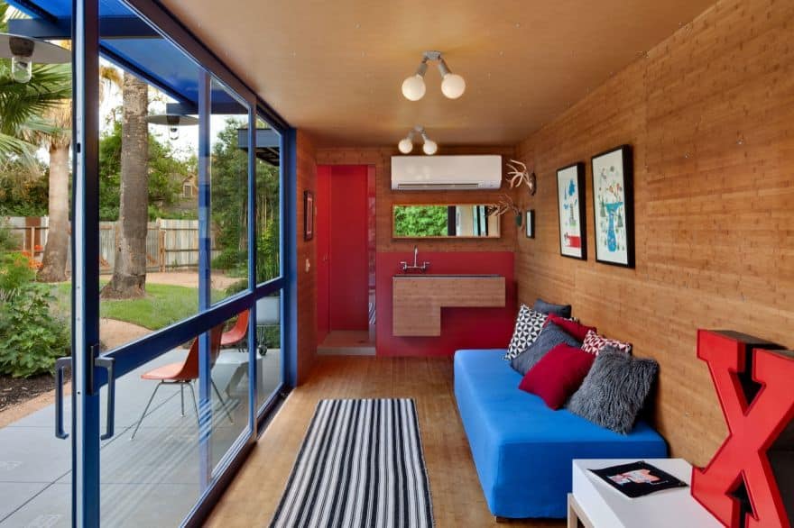 beautiful shipping container home