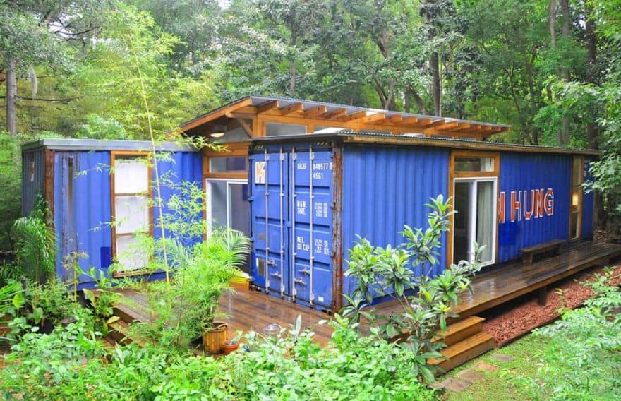 affordable shipping container house