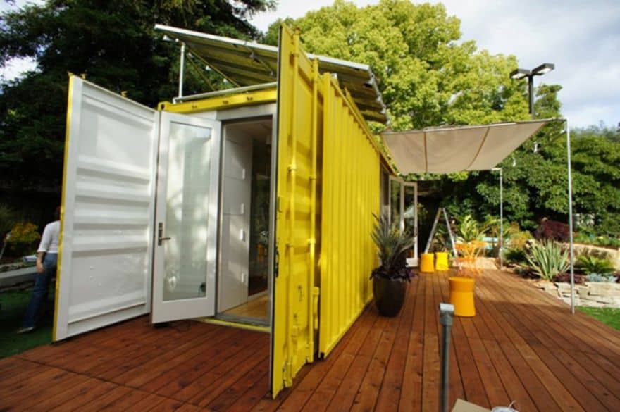 affordable shipping container home