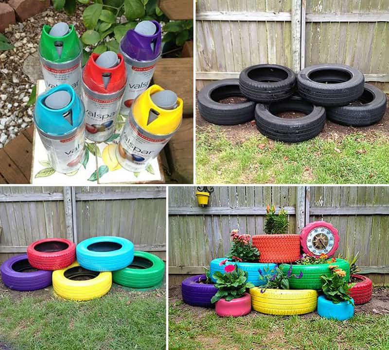 Recycled Items To Turn Your Backyard, Landscaping Ideas For Schools