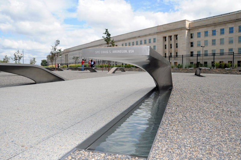 Image result for pentagon 911 memorial