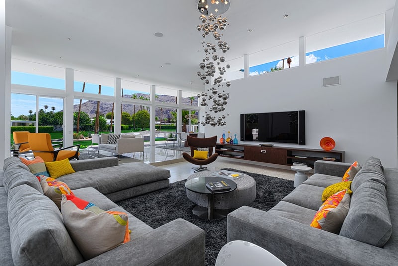 living modern rooms mid century interior indoor decorating palm springs relaxing outdoor showcase residential sofas interiors interieure luxe decoration designs