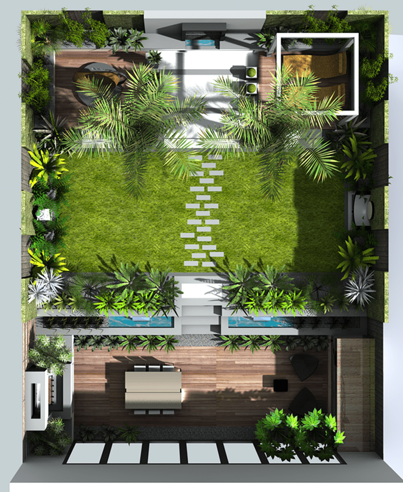 30 Great Ideas For Small Gardens, Small Garden Structure Ideas