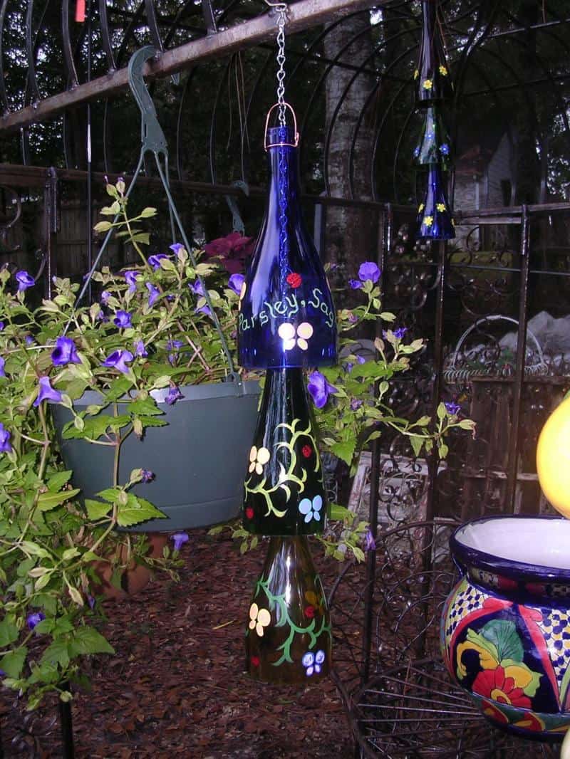 wine bottle garden-designrulz (18)