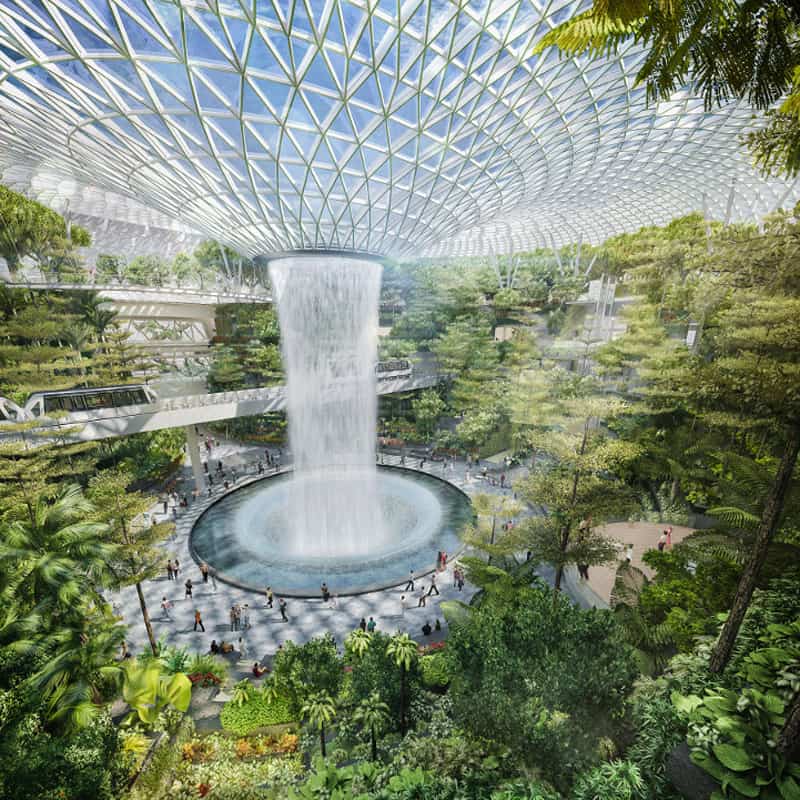 This Incredible Urban Park Will Be Inside One Of The World's Busiest Airports-designrulz (1)