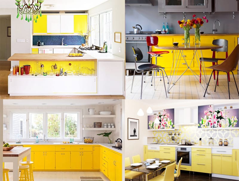 yellow kitchen -designrulz (1)