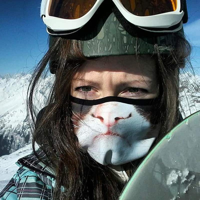 Who is the ski mask girl on tiktok