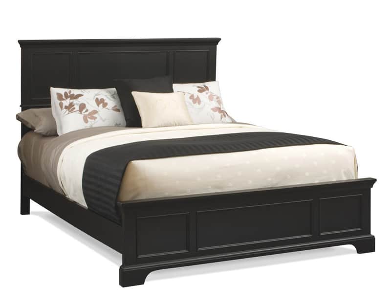 Home Styles 5531-500 Bedford Queen Bed, Black Ebony Finish
