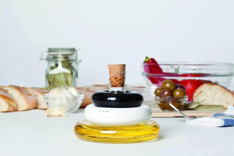 Table Set - Olive Oil, Salt and Pepper (2)
