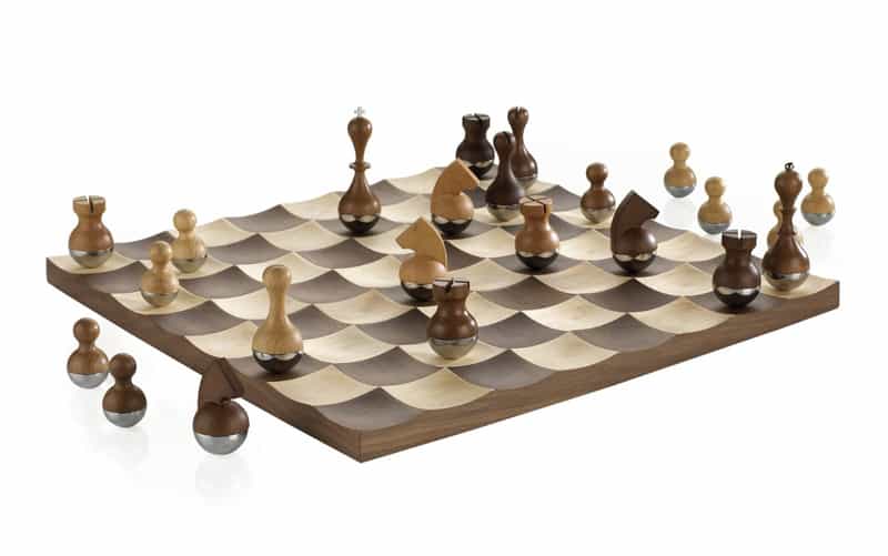 Wobble Chess Set by Umbra