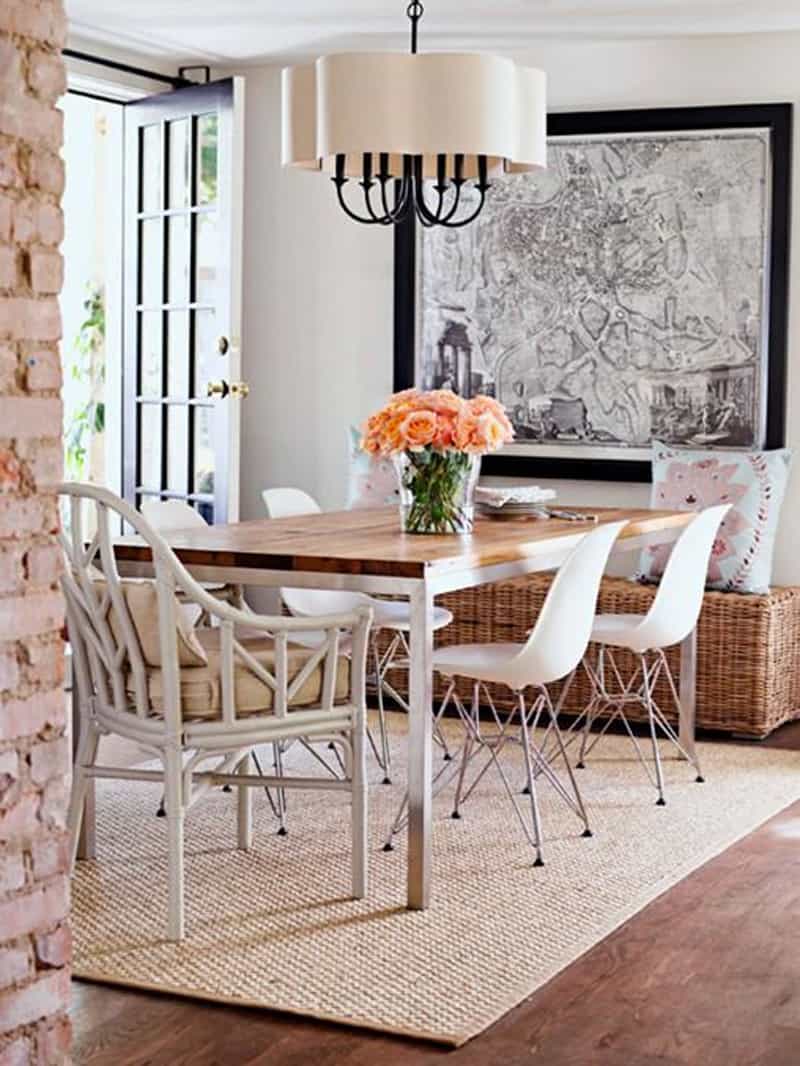 How to Pick a Rug for Your Dining Room