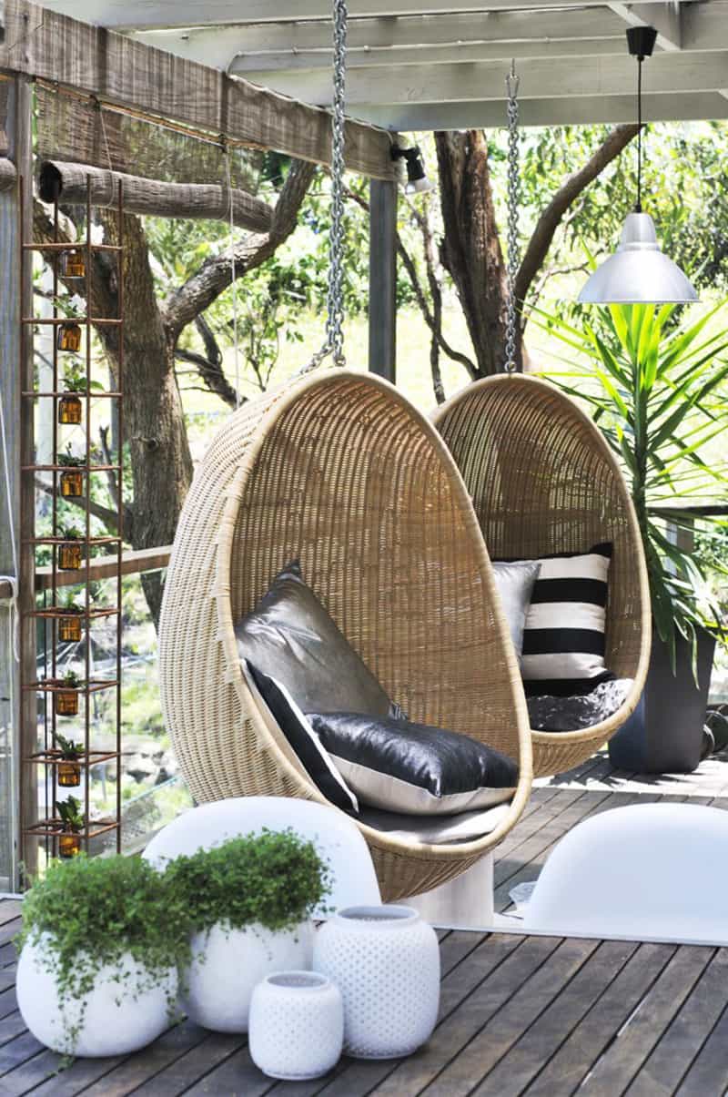 25 Ideas: Porch Swing For Endless Outdoor Relaxation