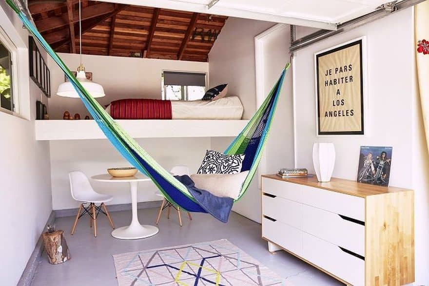 hanging a hammock indoors