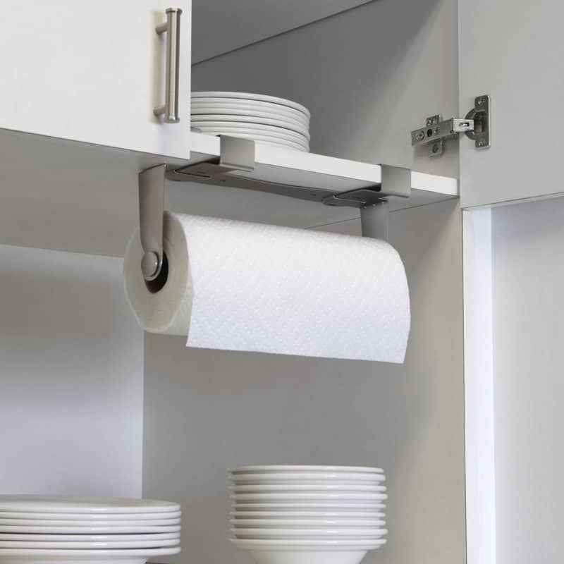 8  under cabinet kitchen towel bar ideas